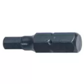 Бита усиленная 1/4" шестигранная H6 25 мм Licota S3HE102560